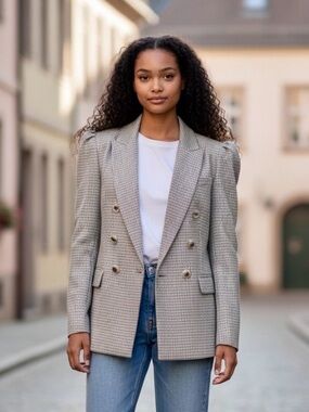 NWT DKNY Double-Breasted Blazer